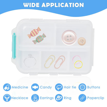 147 Pcs Medicine Labels, DIY Mini Pill Case Labels