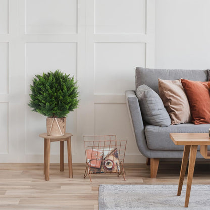 20" Artificial Cedar Topiary Ball Tree