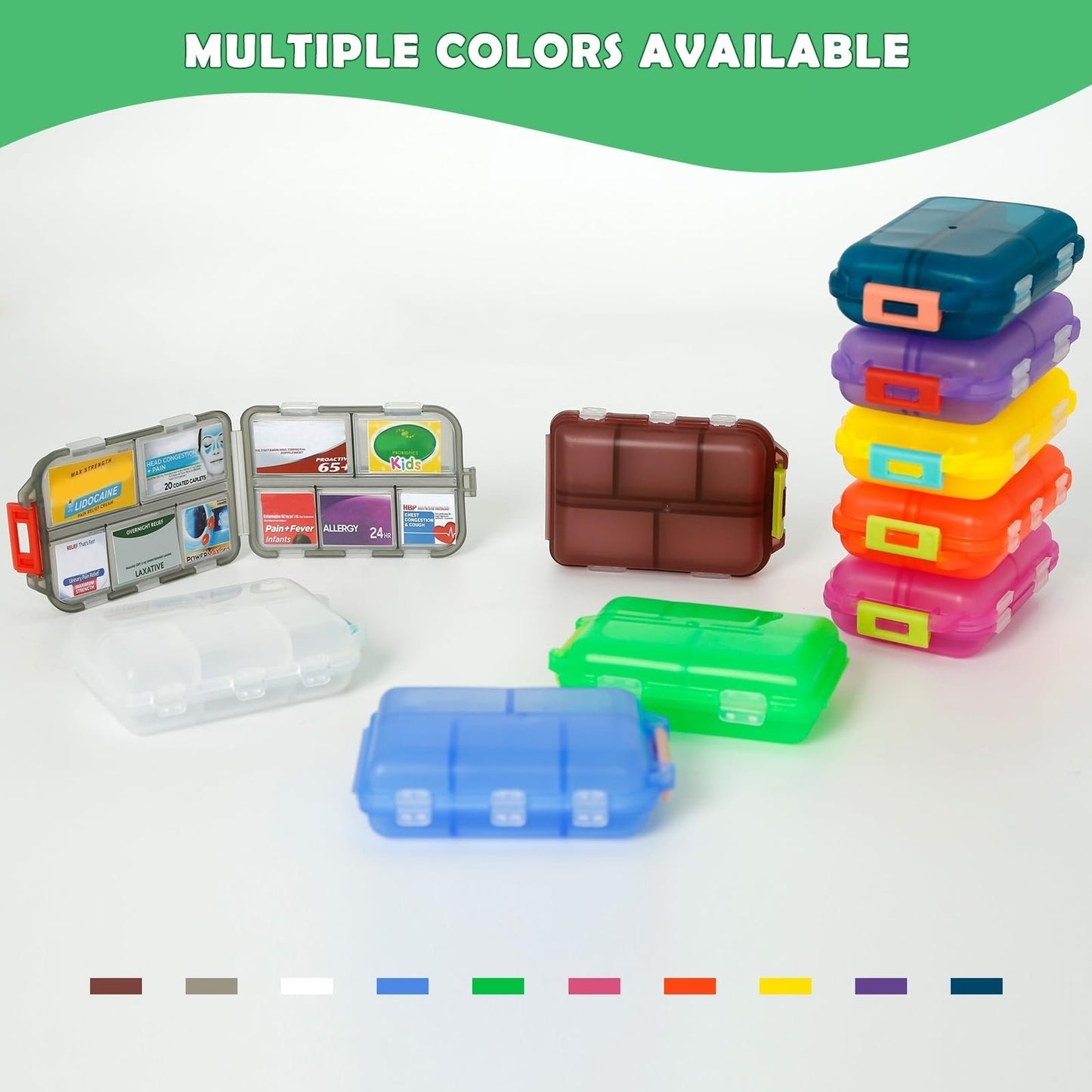 147 Pcs Medicine Labels, DIY Mini Pill Case Labels