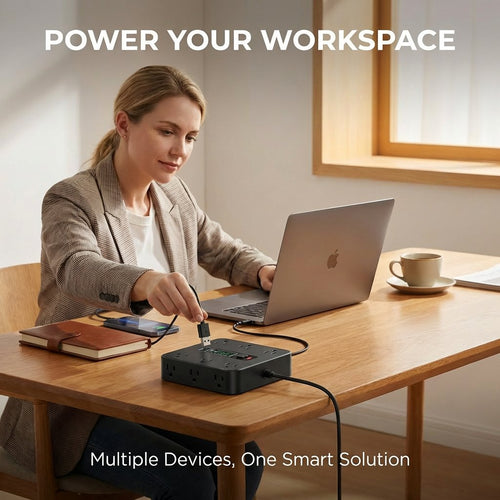 16-in-1 Power Strip Surge Protector